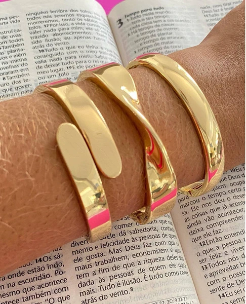 Bracelete Feminino Com Design Exclusivo E Diferenciado - 1/3