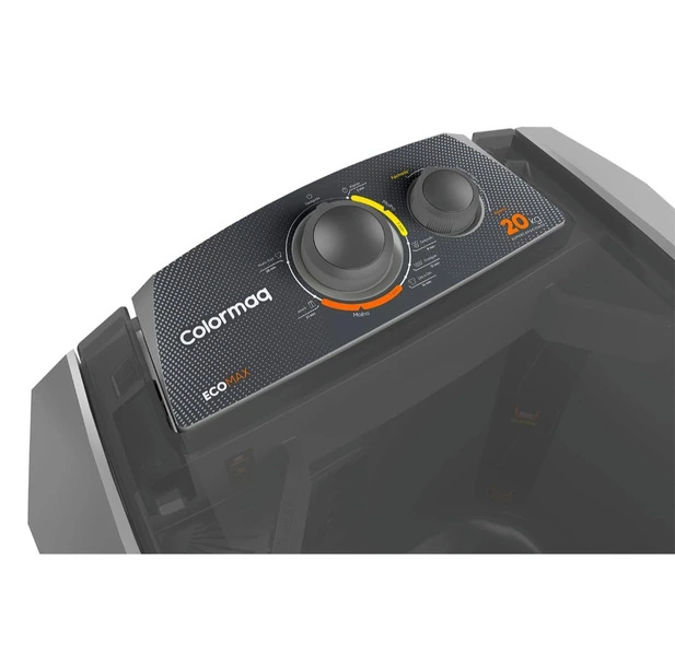 Lavadora de Roupas Colormaq 20kg Semiautomática Prata