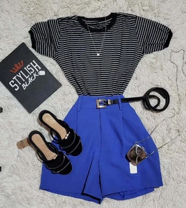 Blusa Feminina Cropped Estilosa para o Verão