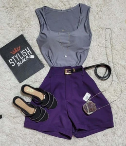 Shorts Feminino Social