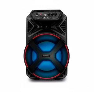 Caixa de Som Mondial CM-250 Bluetooth/USB 250Wrms Bivolt - Preto