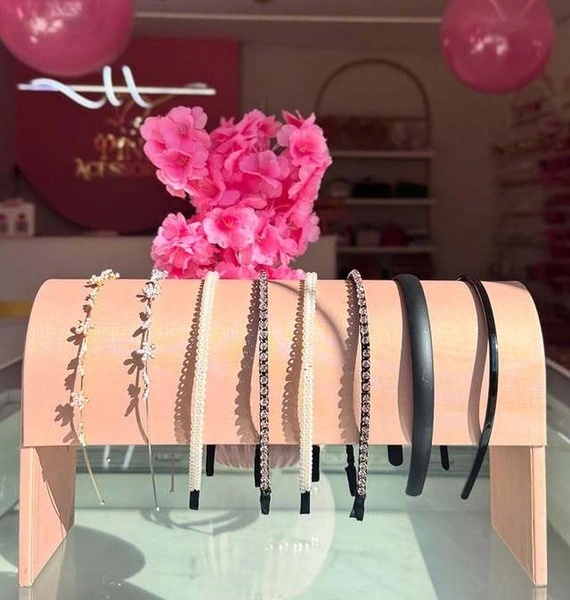 Lovito Casual Simples Elegante Tiara de Cabelo Feminina